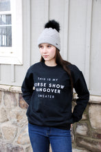 Load image into Gallery viewer, Horse Show Hangover Sweater - Black