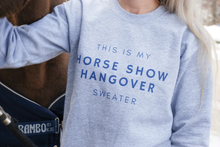 Load image into Gallery viewer, Horse Show Hangover Sweater - Grey