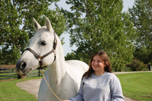 Load image into Gallery viewer, Catch Ponies Not Feelings Crewneck - Grey
