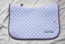 Load image into Gallery viewer, Laced Reins Baby Pad - Pink & Grey