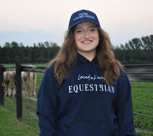 Load image into Gallery viewer, Laced Reins EQ Signature Hoodie - Navy
