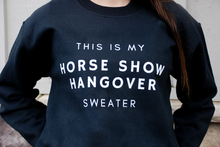 Load image into Gallery viewer, Horse Show Hangover Sweater - Black
