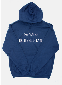 Laced Reins EQ Signature Hoodie - Navy