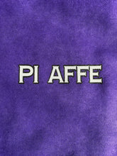 Load image into Gallery viewer, Pi Affe Crewneck - Purple with White and Black
